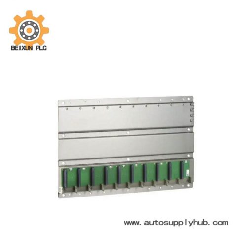 Schneider Modicon 140XBP01000 - 10 Slot Backplane for Quantum PLC, Industrial Automation Solutions