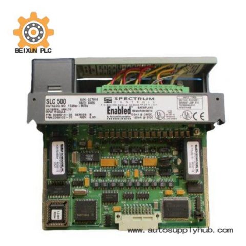 Allen Bradley 1746SC-NI8U: Industrial PLC Module, High Performance & Reliability