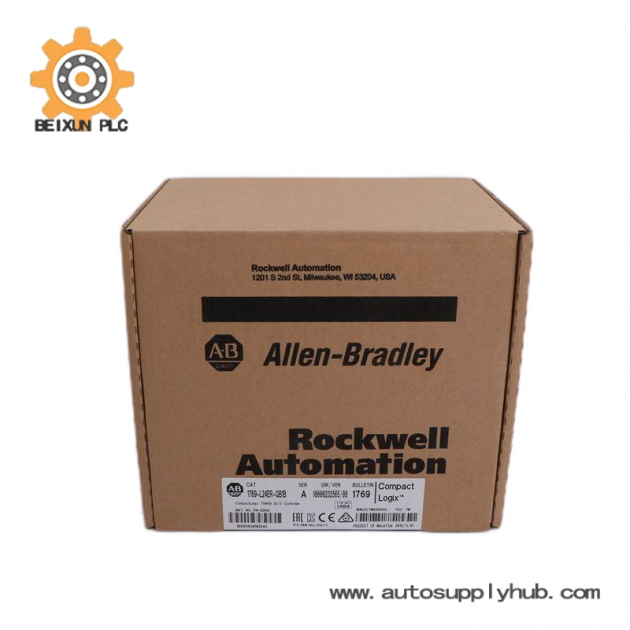 Allen-Bradley 1769-L37ERM CompactLogix 5370 L3 Controller - Precision Control for Industrial Automation