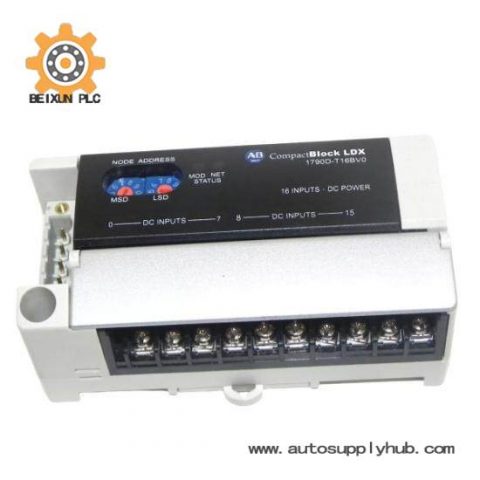 Advanced Industrial Control Module: 1790-DT16BV0 LDX DNET 24VDC