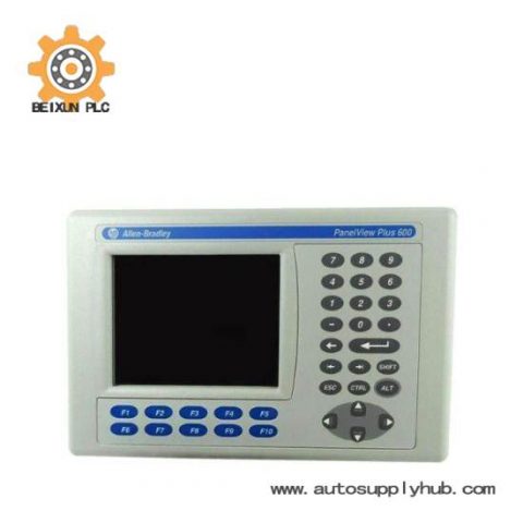 AB PanelView Plus 600 Color - 2711P-K6C20A, Industry Standard HMI Solution