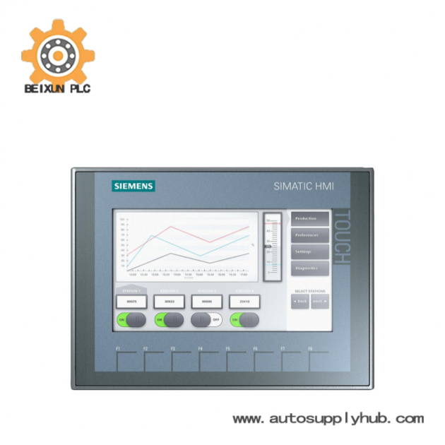 SIEMENS 6AV2123-2MB03-0AX0 - SIMATIC HMI Panel, Industrial Control Solutions