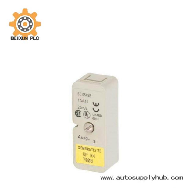 SIEMENS 6ES5498-1AA41 Analog Input SubModule: Precision & Efficiency in Industrial Control