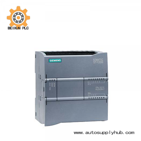 SIEMENS S7-1200 CPU 1211C - Compact AC/DC/Relay, Onboard I/O & Advanced Control Solutions