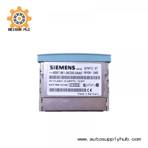 SIEMENS 6ES7951-0KD00-0AA0: Industrial Control Memory Card