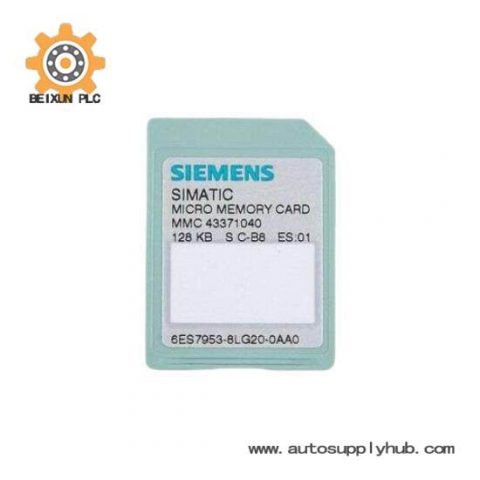 Siemens 6ES7953-8LG20-0AA0 Micro Memory Card, Control Systems, Memory Modules