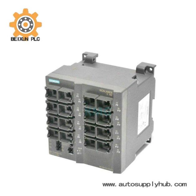 SIEMENS SCALANCE XC116 Unmanaged IE Switch with Redundant Power Supply