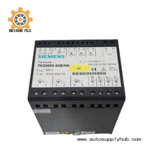 Siemens 7KG6000-8AB/LL - High-Power Control Module for Industrial Automation