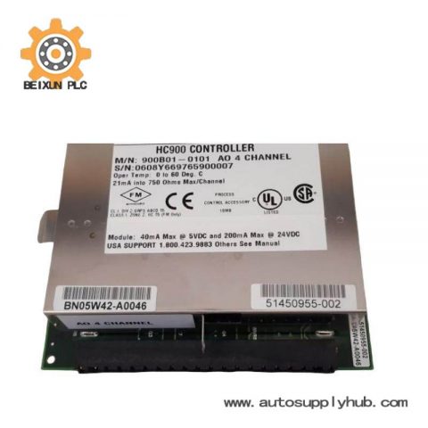 Honeywell 900A01-0101 Analog Input Module: Precision Control Solutions for Industrial Applications