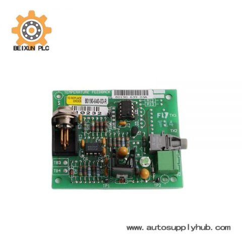 AB 80190-640-03-R Conditioning Board: Advanced Control Module for Industrial Applications