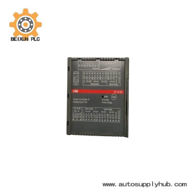 ABB 07AI91 GJR5251600R0278 Analog I/O Module for Industrial Automation