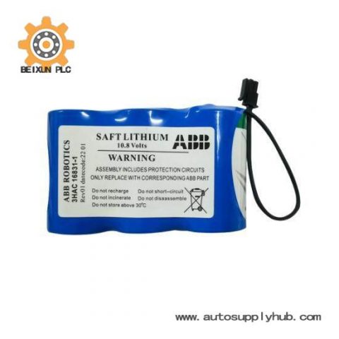 ABB 3HAC16831-1 10.8V, 3HAC13150-1 Battery Pack, High-Efficiency Power Source for Industrial Control Systems