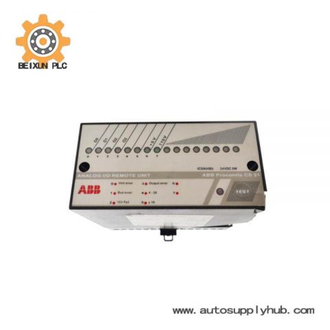 ABB ICSA04B5 ANALOG I/O REMOTE UNIT - Advanced Control Solutions