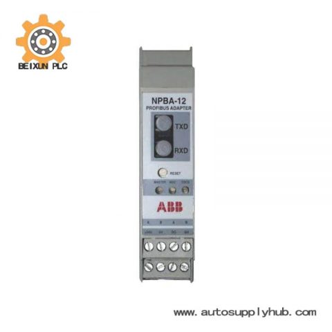 ABB NPBA-12 Communication Module: Advanced Networking for Industrial Automation