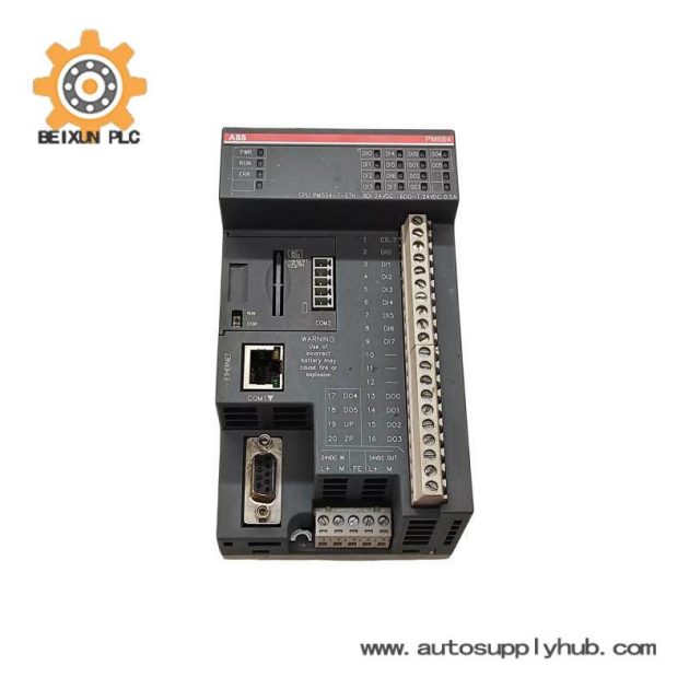 ABB PM554-TP-ETH PLC Processor Module: Industrial Automation Excellence