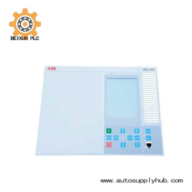 ABB REC670 1MRK000008-NB: Advanced Bay Control Display, Designed for Industrial Automation Excellence