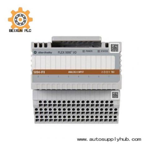 Allen-Bradley 5094-IF8 Analog Input Module: High-Precision Sensor Data Acquisition for Industrial Automation