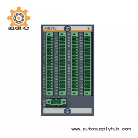 Bachmann AIO216 - Universal Analog Input/Output Module