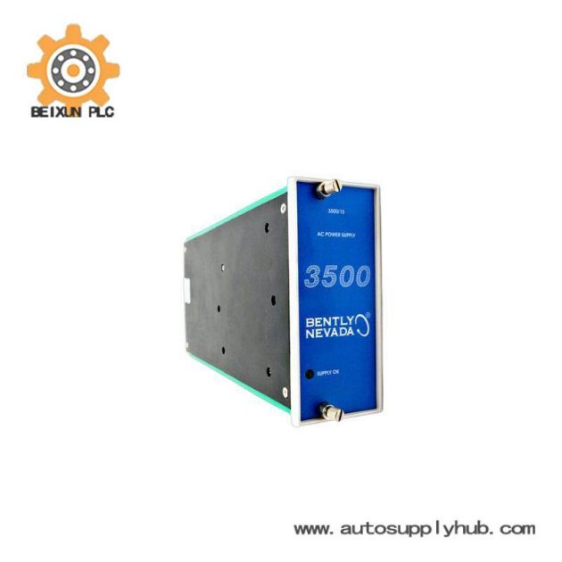 BENTLY 3500/15 127610-01 Module for Industrial Control Systems