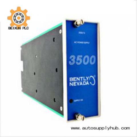 Bently Nevada 3500/15 AC 106M1079-01 Power Supply Module - Precision Control in Industrial Automation