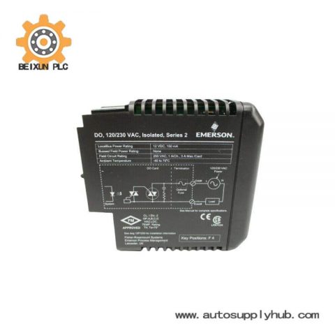 Emerson KJ3209X1-BA1 | 12P3905X012 | VE4002S2T1B1 | OUTPUT MODULE - Advanced Automation Solutions