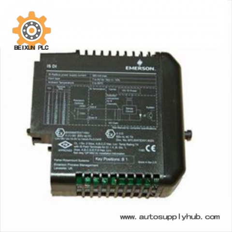 EMERSON KJ3222X1-BA1 Analog Input HART Module, for Industrial Control Applications