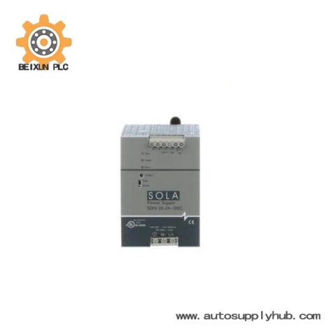 EMERSON SDN 20-24-100C, High Efficiency Power Supply for Industrial Control Systems