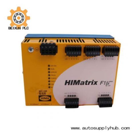 Hima F1 DI 16 01: Safety-Driven Control Module for Industrial Automation