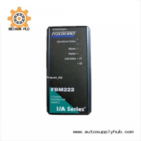 FOXBORO FaBM222 P0926TL - Profibus DP Module, Industrial Control Excellence