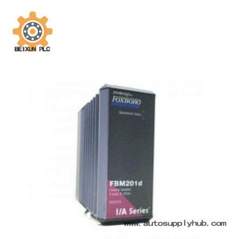 FOXBORO FBM201D I/O Module for Industrial Control Systems