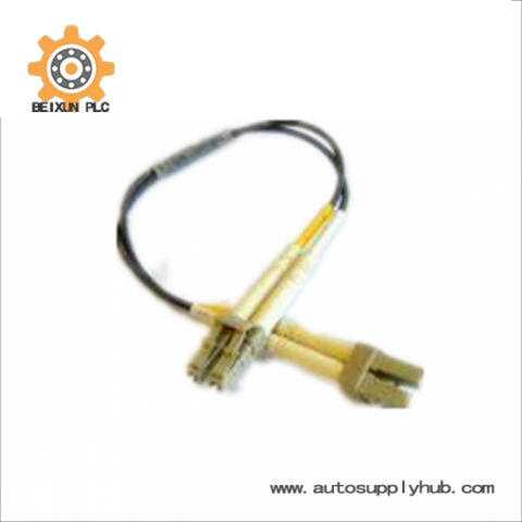 FOXBORO P0973BU: Fiber Optic Jumper Cable for Industrial Control Systems