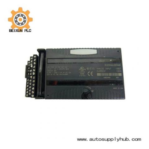 GE FANUC IC200ALG264H Analog Input Module: High Precision, Durable Industrial Solution