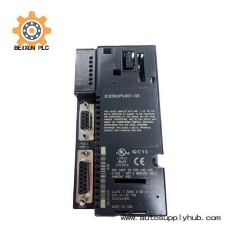 GE FANUC IC200CPU001 Industrial Control CPU Module