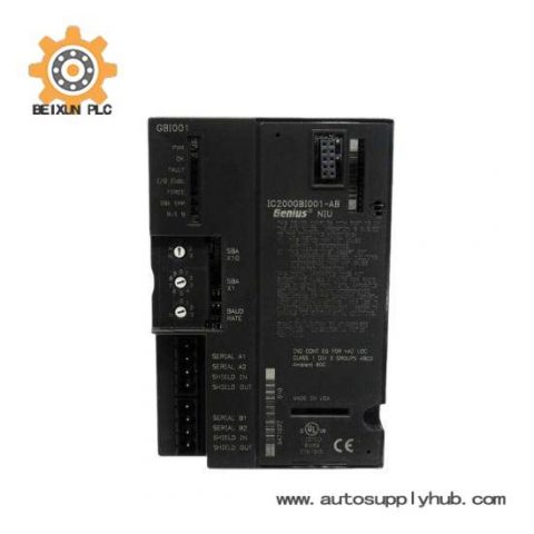 GE FANUC IC200GBI001 - Advanced Industrial Control Module