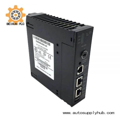 GE IC693NIU004: Ethernet Network Interface Unit, High-Speed Networking for Industrial Control Systems