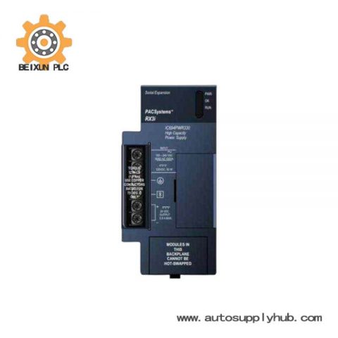 GE IC694PWR331: High-Power PLC Module for Industrial Control Systems