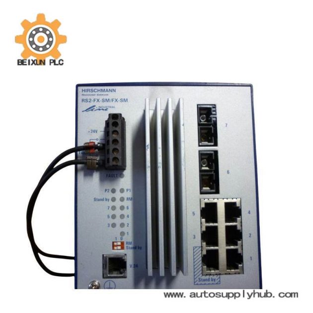 Hirschmann RS2-FX-SM/FX-SM Ethernet Rail Switch - Advanced Networking for Industrial Automation