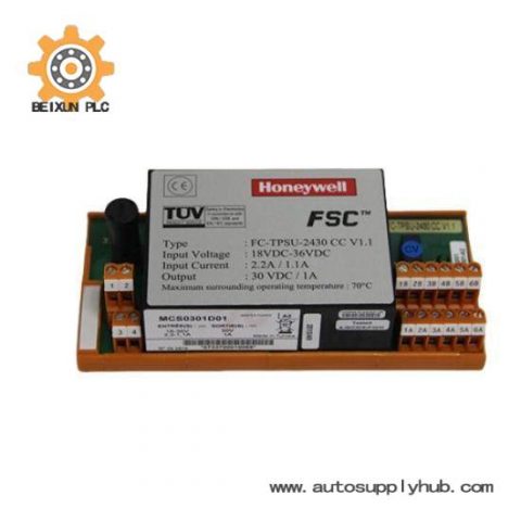 Honeywell FC-BSN-1608 | Safe Namur Sensor Converter, Advanced Control Solutions for Industrial Applications