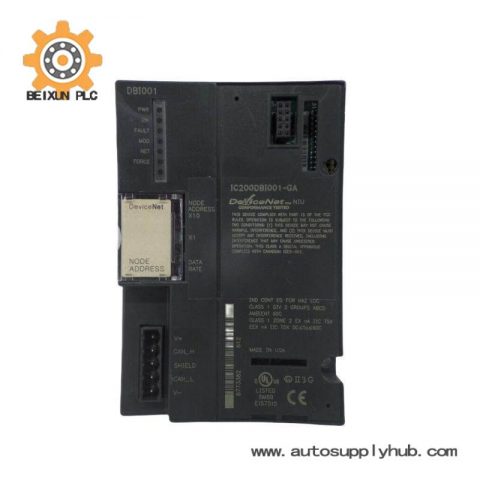 GE Fanuc IC200DBI001: DeviceNet Network Interface Unit for Industrial Control