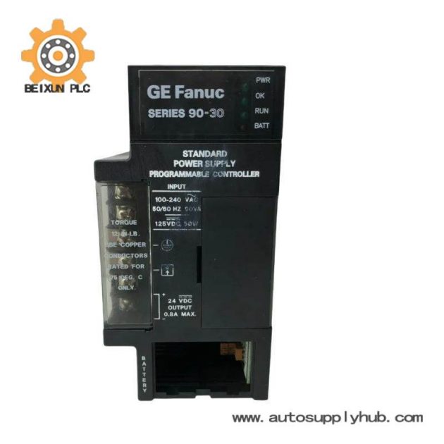 GE IC693PWR321T - Advanced Power Supply Module, Designed for Industrial Control Applications