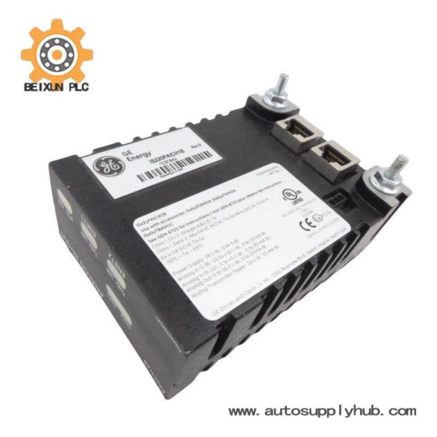 GE IS220PAICH1B: 10 Analog Input & 2 Analog Output Module for Turbine Control Systems