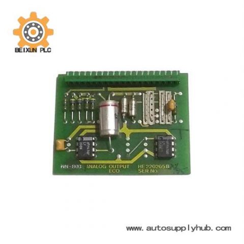 Kongsberg NN803.2 Analog Output Adaptor, for Industrial Automation, Control Modules