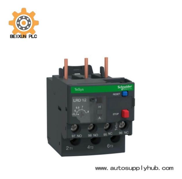 Schneider Electric LRD12 Ovrload Relay - Protection for Industrial Motors