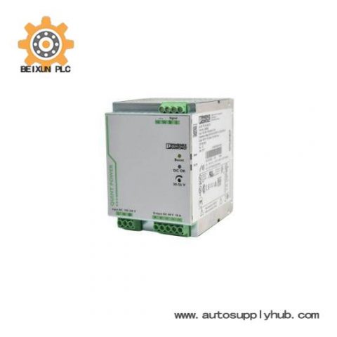 PHOENIX CONTACT QUINT-PS/1AC/48DC/10 2866682 Power Supply - High Efficiency & Reliable AC-DC Power Conversion