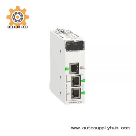 Schneider Electric BMENOC0301 Network Module - Ethernet Communication Solution for Modicon M580