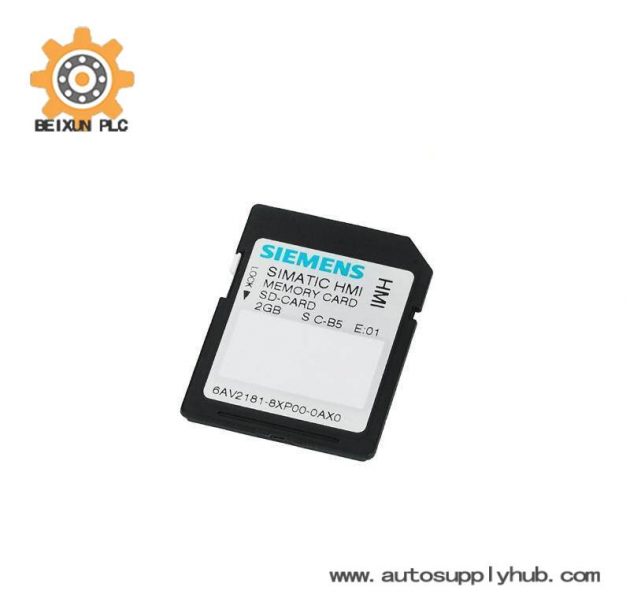 SIEMENS SIMATIC SD Memory Card 6AV2181-8XP00-0AX0: Industrial Control Solutions for Enhanced Efficiency