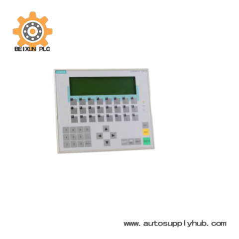 SIEMENS 6AV3617-1JC30-0AX1: Industrial-grade Operator Panel for Precision Control