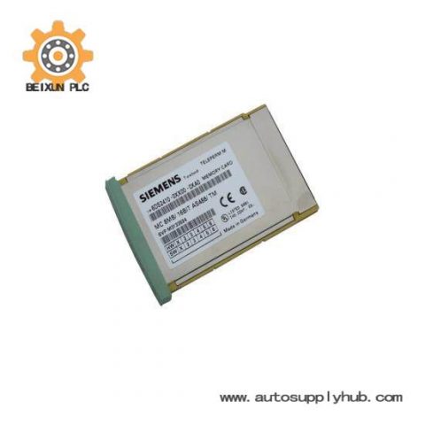 Siemens 6DS2410-0XX00-0XA0: Advanced Memory Card for Industrial Automation