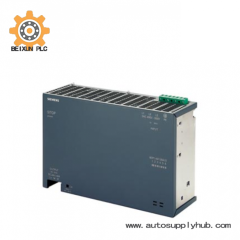 SIEMENS 6EP1437-2BA10 SITOP POWER SUPPLY | Reliable DC Power Solution for Industrial Automation