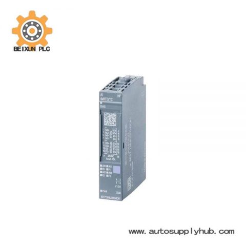 SIEMENS ET 200SP 6ES7134-6JD00-0CA1 Analog Input Module, Programmable Logic Controller Component